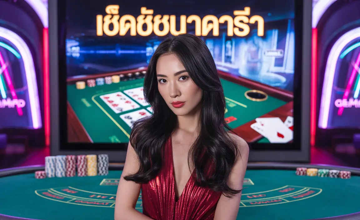 เช็กชี่บาคาร่า ดีลเลอร์สาวสวยเซ็กซี่ เกมบาคาร่าออนไลน์